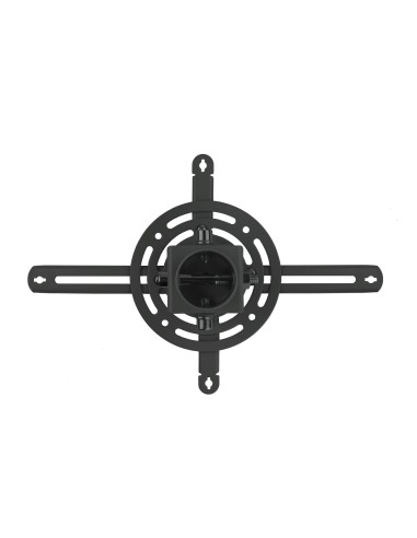 SOPORTE UNIVERSAL DE TECHO GIRATORIO 360º E INCLINABLE PARA PROYECTOR NEGRO